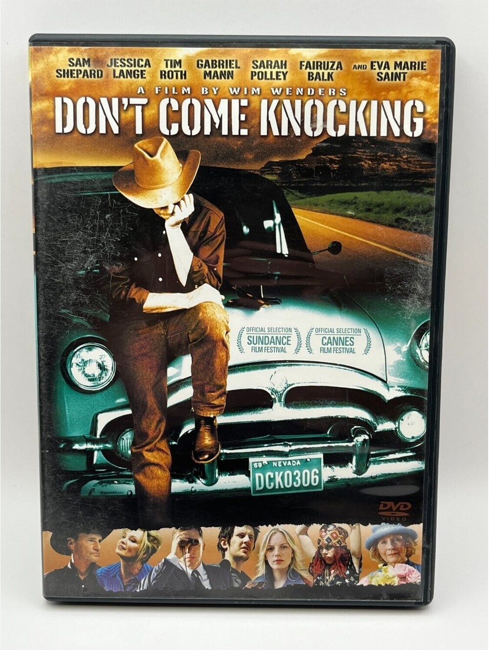 Don't Come Knocking DVD Widescreen Sam Shepard 2000s Drama Wim Wenders